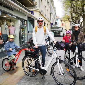 Li Piboulo and Viarhona by bike with nature bike provence