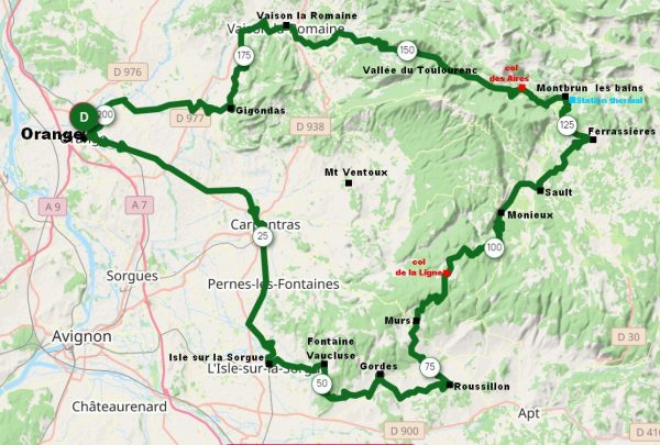 Biking Tour Luberon Ventoux Discover the Luberon by bike, with Nature bike Provence in Orange